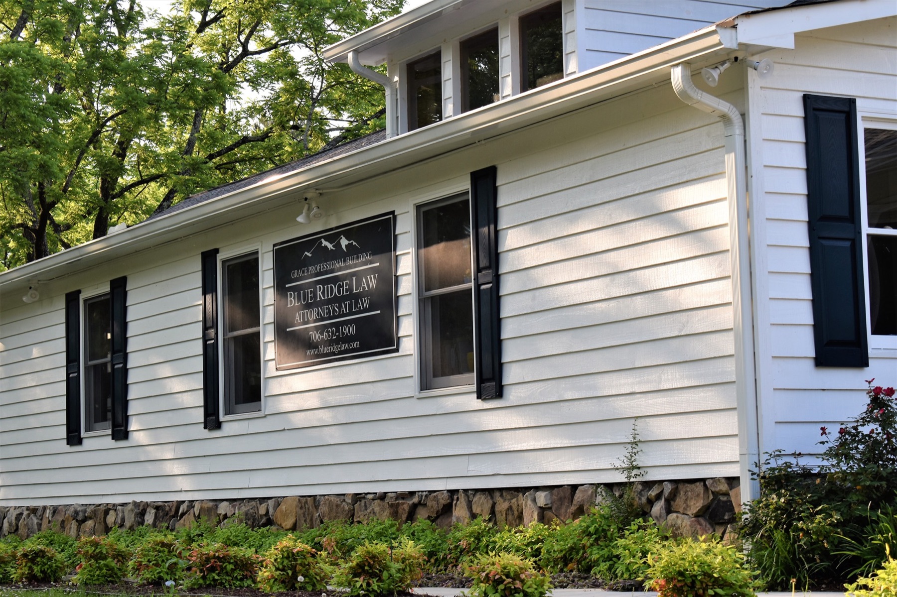 The Blue Ridge Law office on Old Highway 76